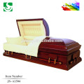 JS-A1504 good quality hot sale American wooden caskets factory